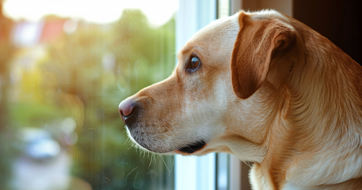 leaving a puppy alone at home for the first time