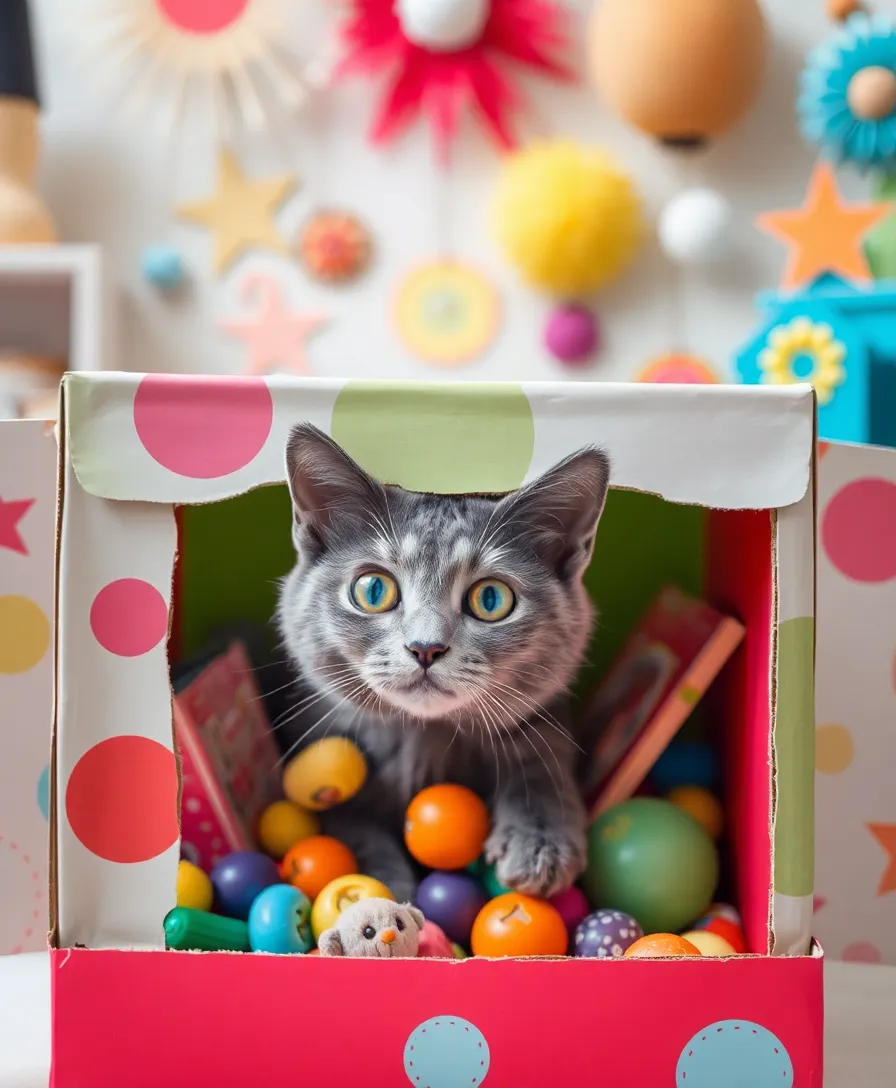 25 Must-Have Cat Toys That Will Keep Your Feline Entertained for Hours (Wait Until You See #9!) - 14. Hide and Seek Boxes